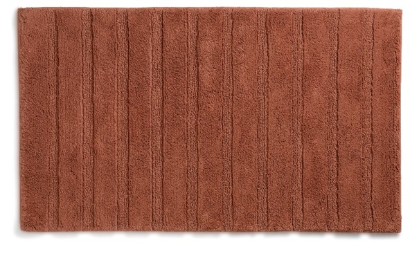 Badematte Megan terra 100% Baumwolle