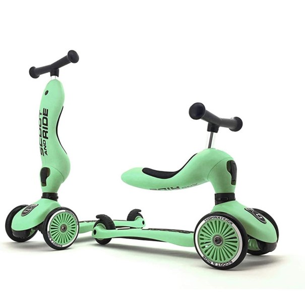 Scoot and Ride Highwaykick 1 Cabrio Roller kiwi grün