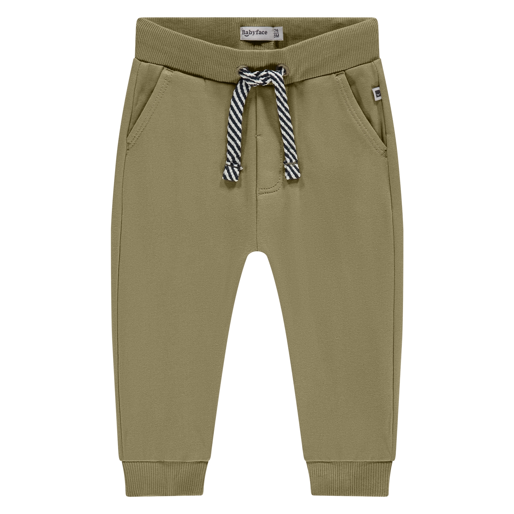 Hose Boys Babyface grün cotton elastane