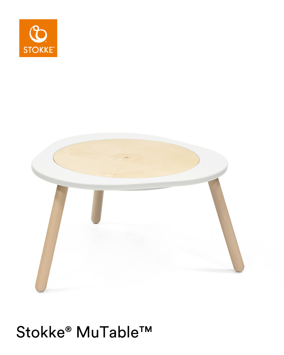 Kindertisch Mutable weiß Holz