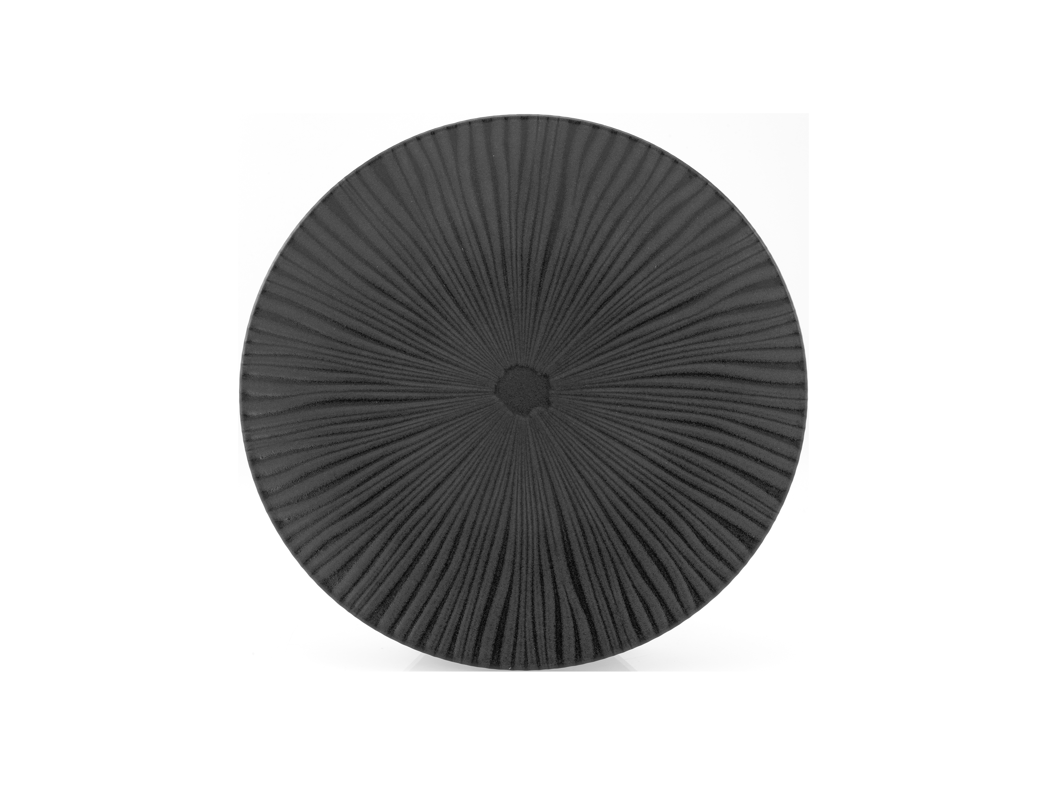 Dessertteller VESUVIO Schwarz B0/H2,5/D21cm