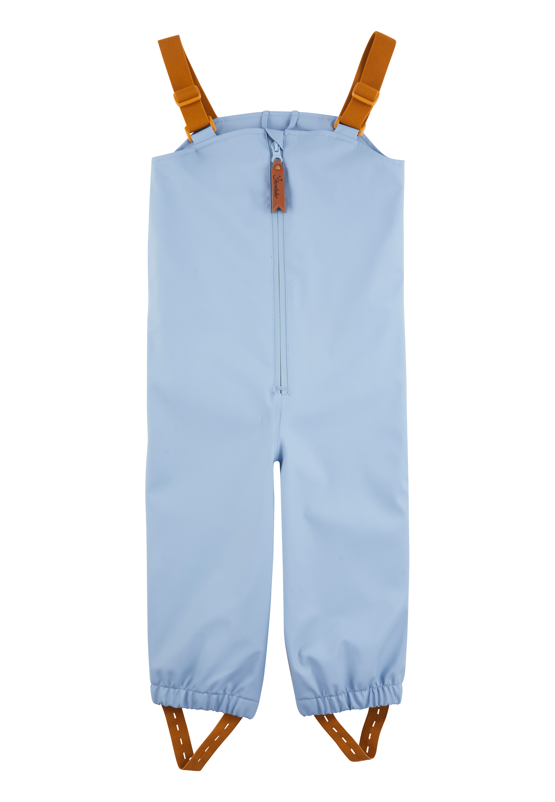 Pantaloni antipioggia sfoderati blu ragazzi