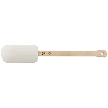 Raschietto per pasta Strumenti da cucina Classico legno/silicone marrone/bianco