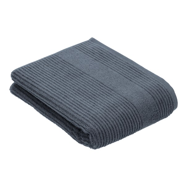 Asciugamano da doccia TOMORROW in cotone grigio