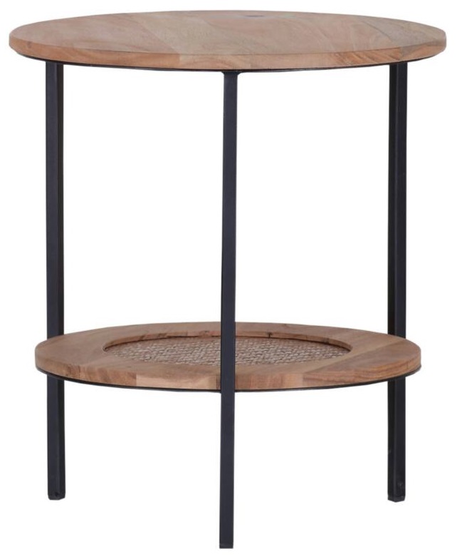 Beistelltisch Woodson braun Akazienholz