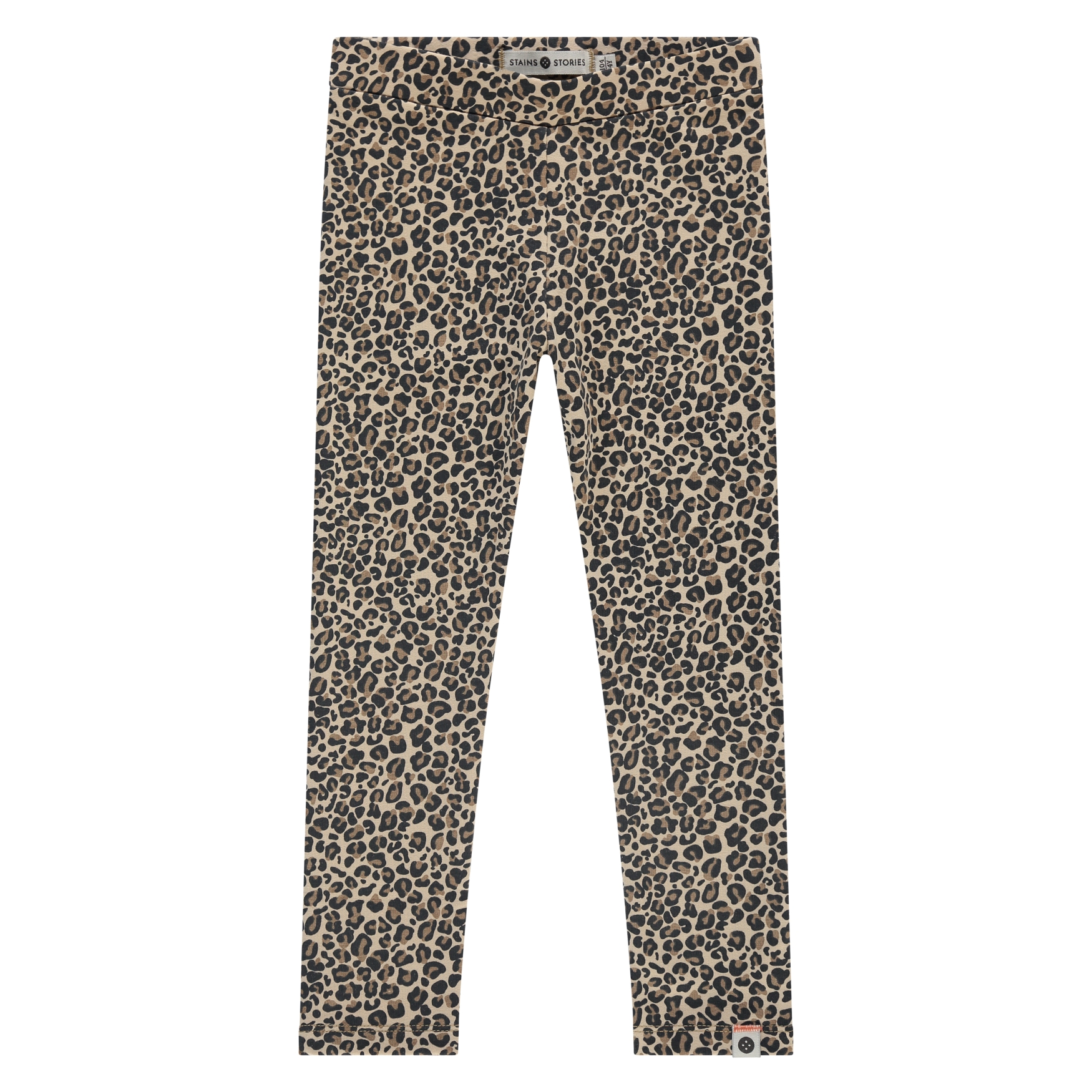 Leggings Girls Stains and Stories beige cotone elastan