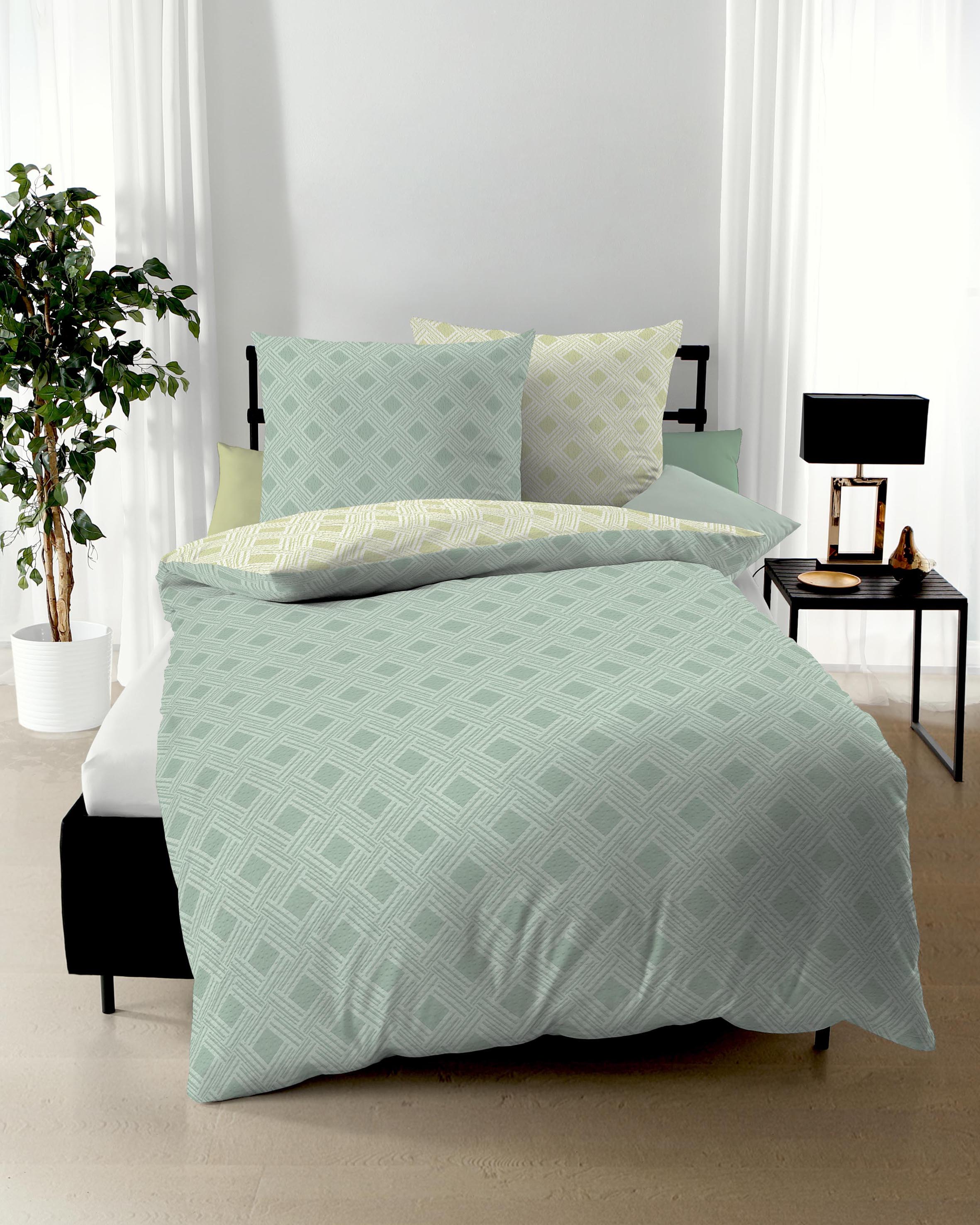 Biancheria da letto Classy 203744 colore 423 Cotone giada