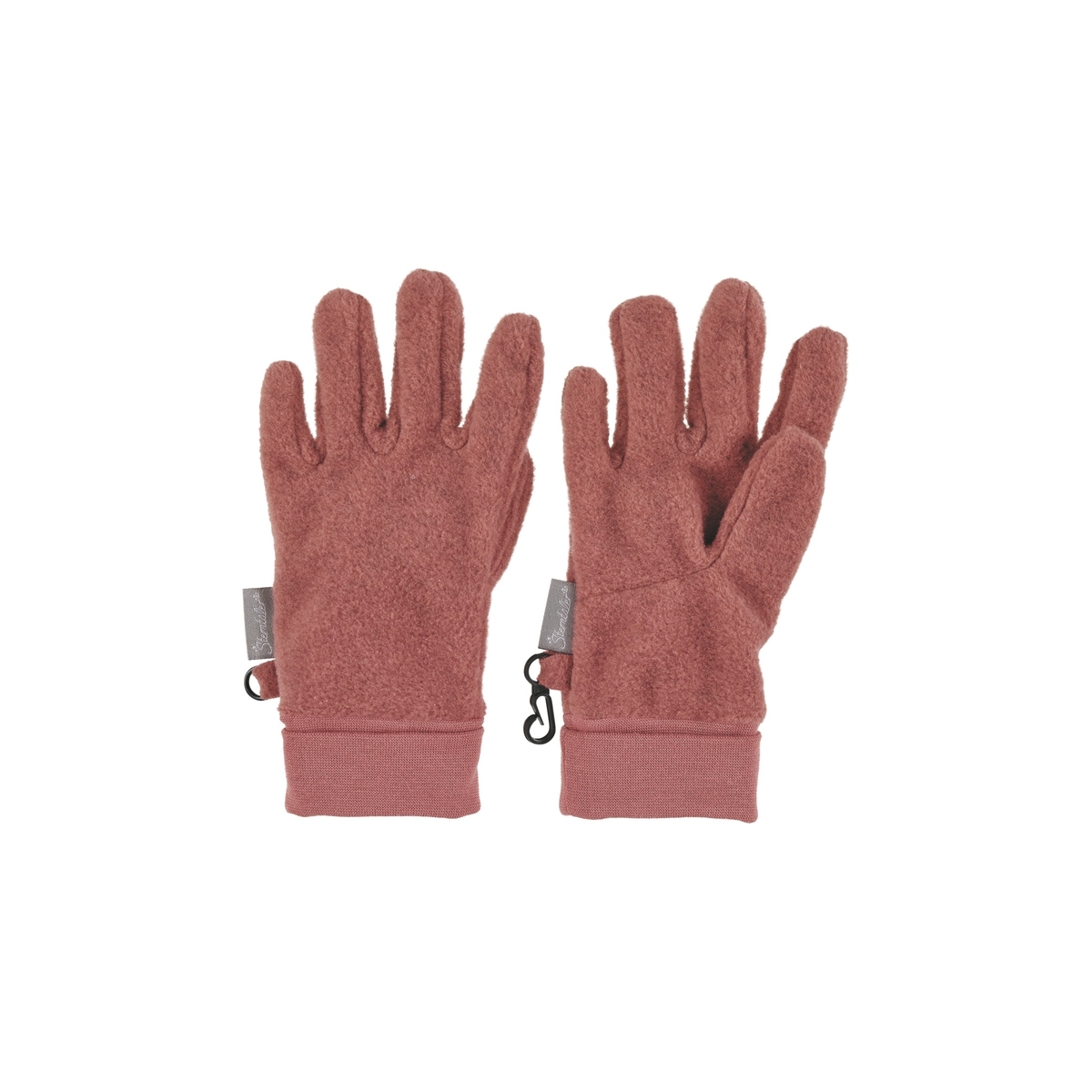 Fingerhandschuh hellrot mel. MÄDCHEN