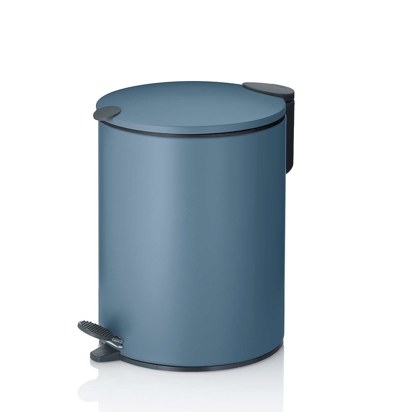 Kosmetikeimer Mats rauchblau Metall
