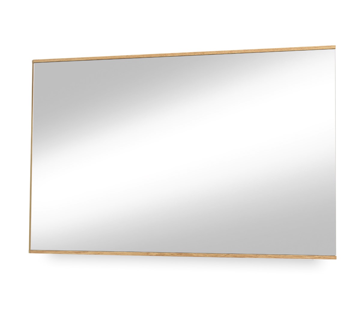 Spiegel Leona braun Holz Glas