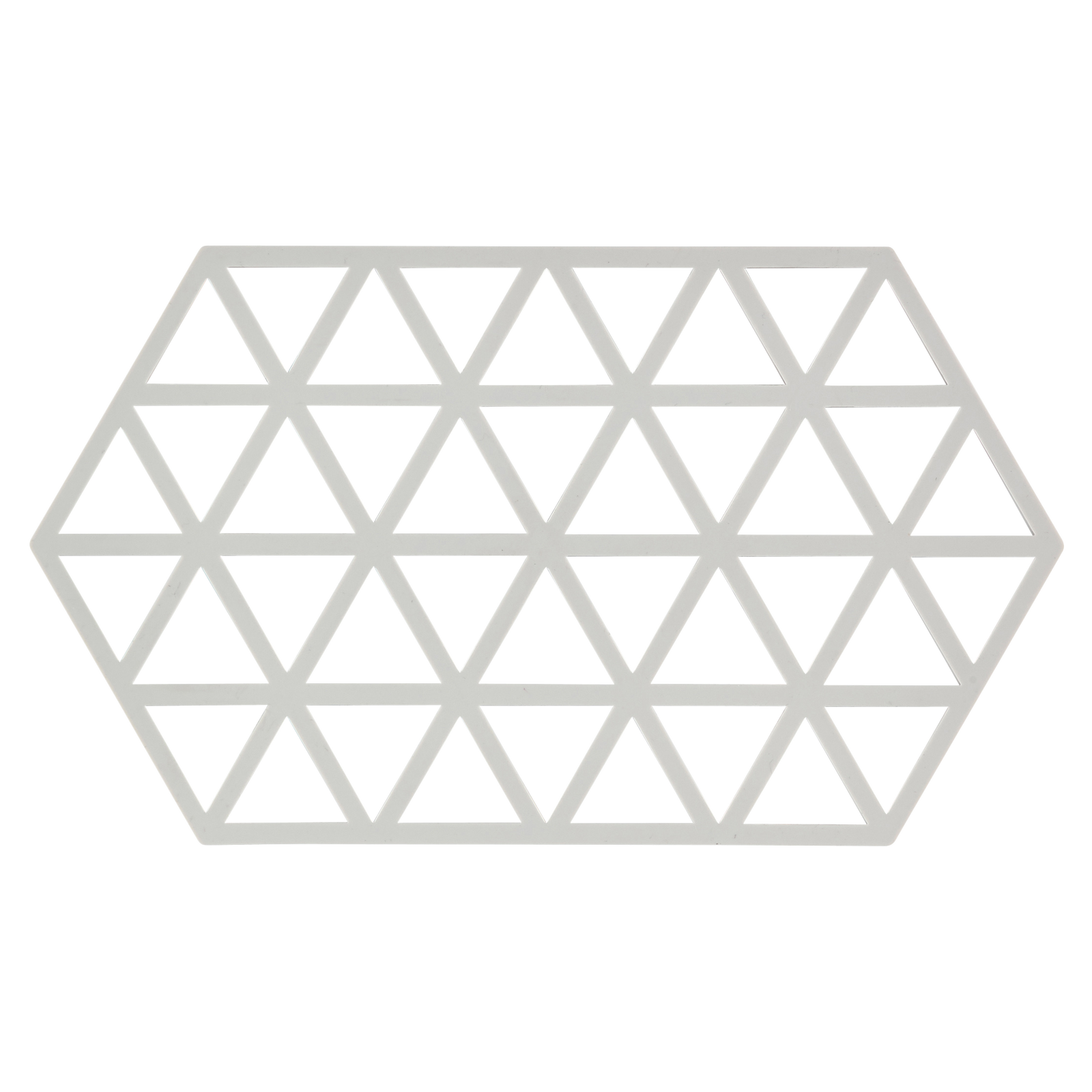 Untersetzer Triangle grau Silikon