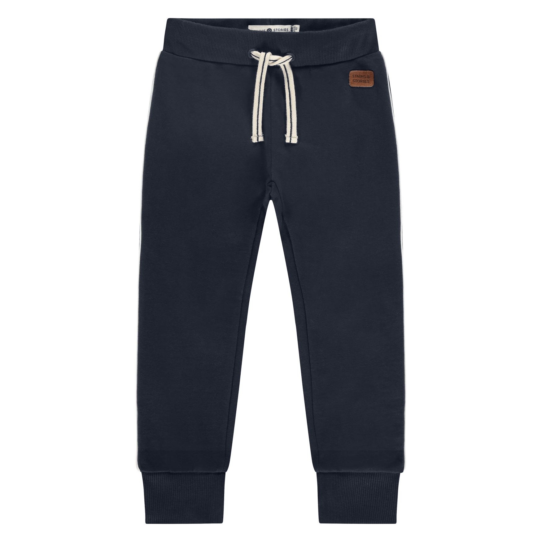 Pantaloni Boys Babyface in cotone blu