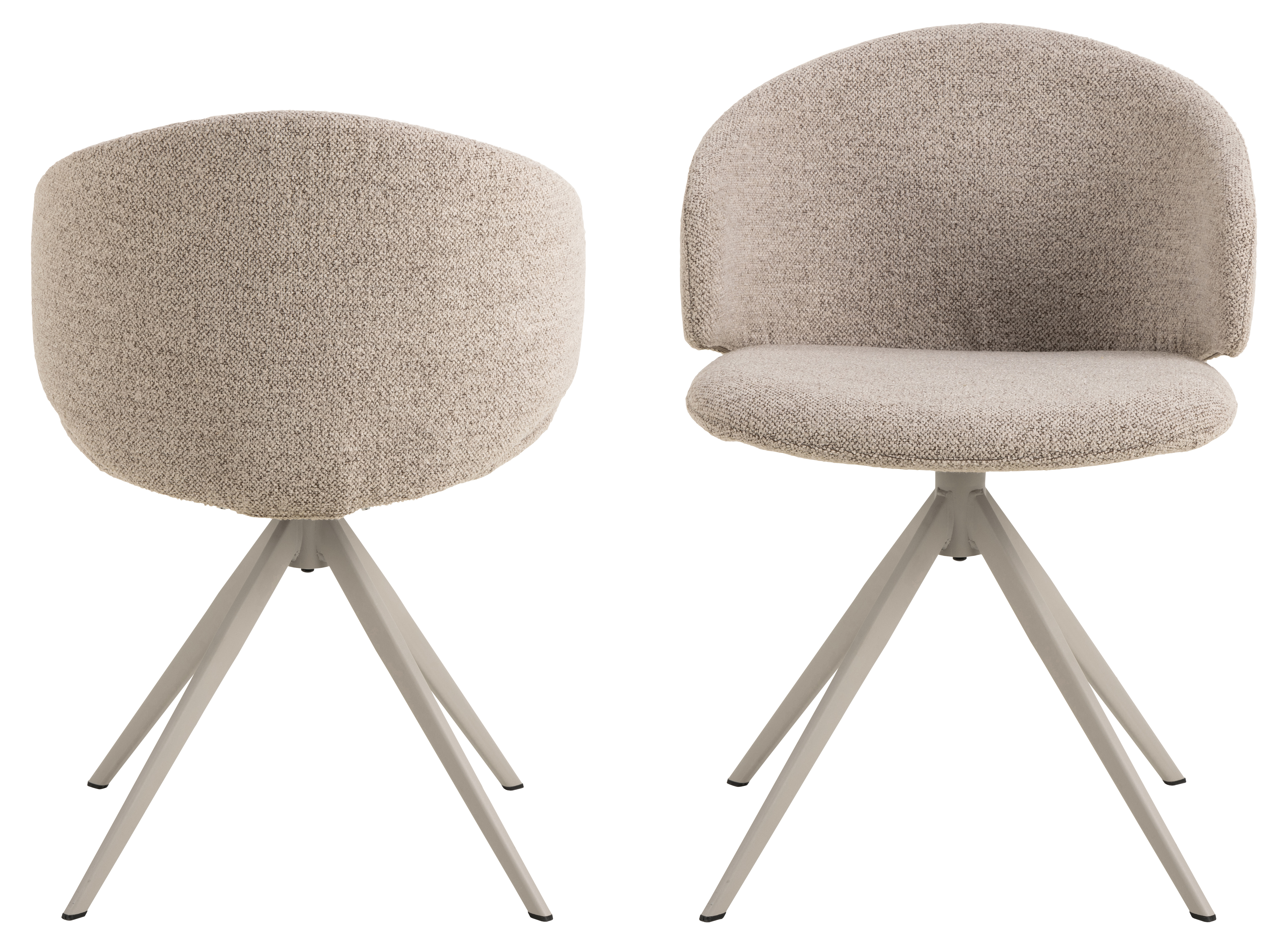 Esszimmerstuhl Ella beige Stoff