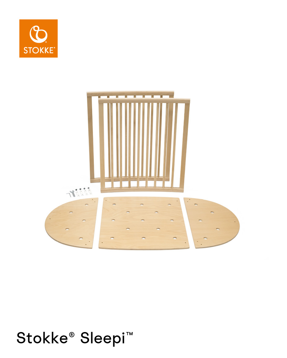 Umbausatz für Bett Sleepi braun Holz