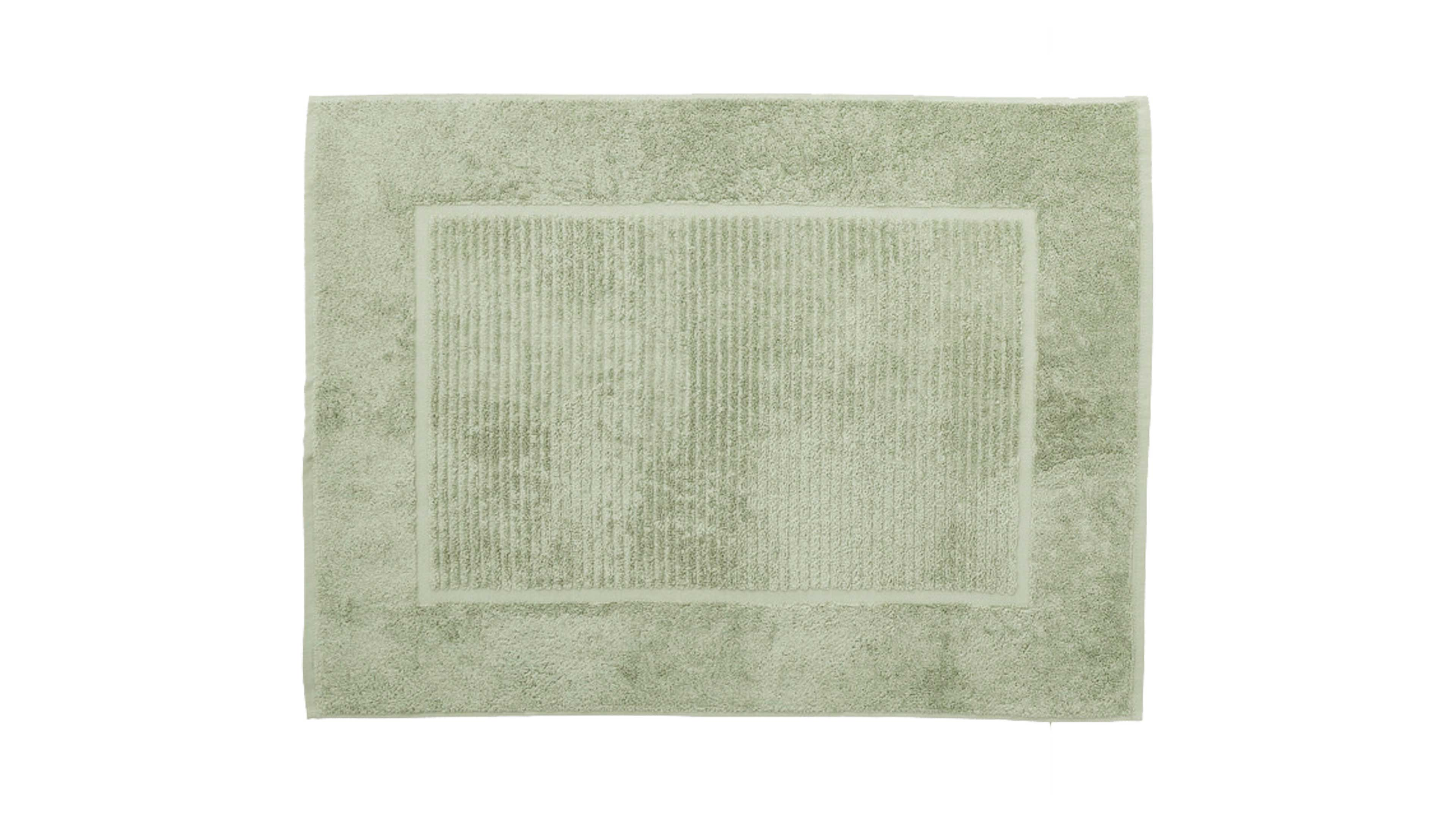 Badvorleger Interliving 9108 Iceberg Green Baumwollgewebe