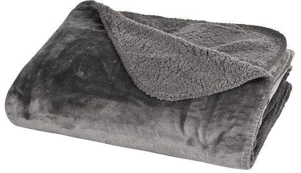 Wohndecke Vivid anthrazit Polyester