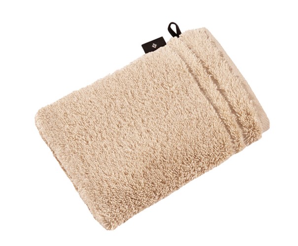 Waschhandschuh Vienna Style Supersoft braun Frottee
