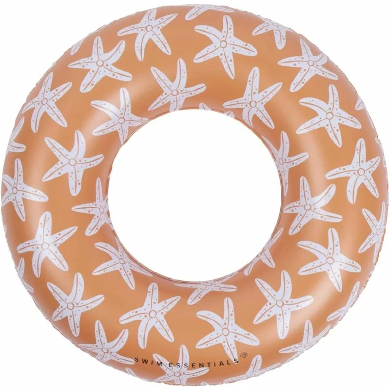 Anello galleggiante Sea Star marrone in PVC