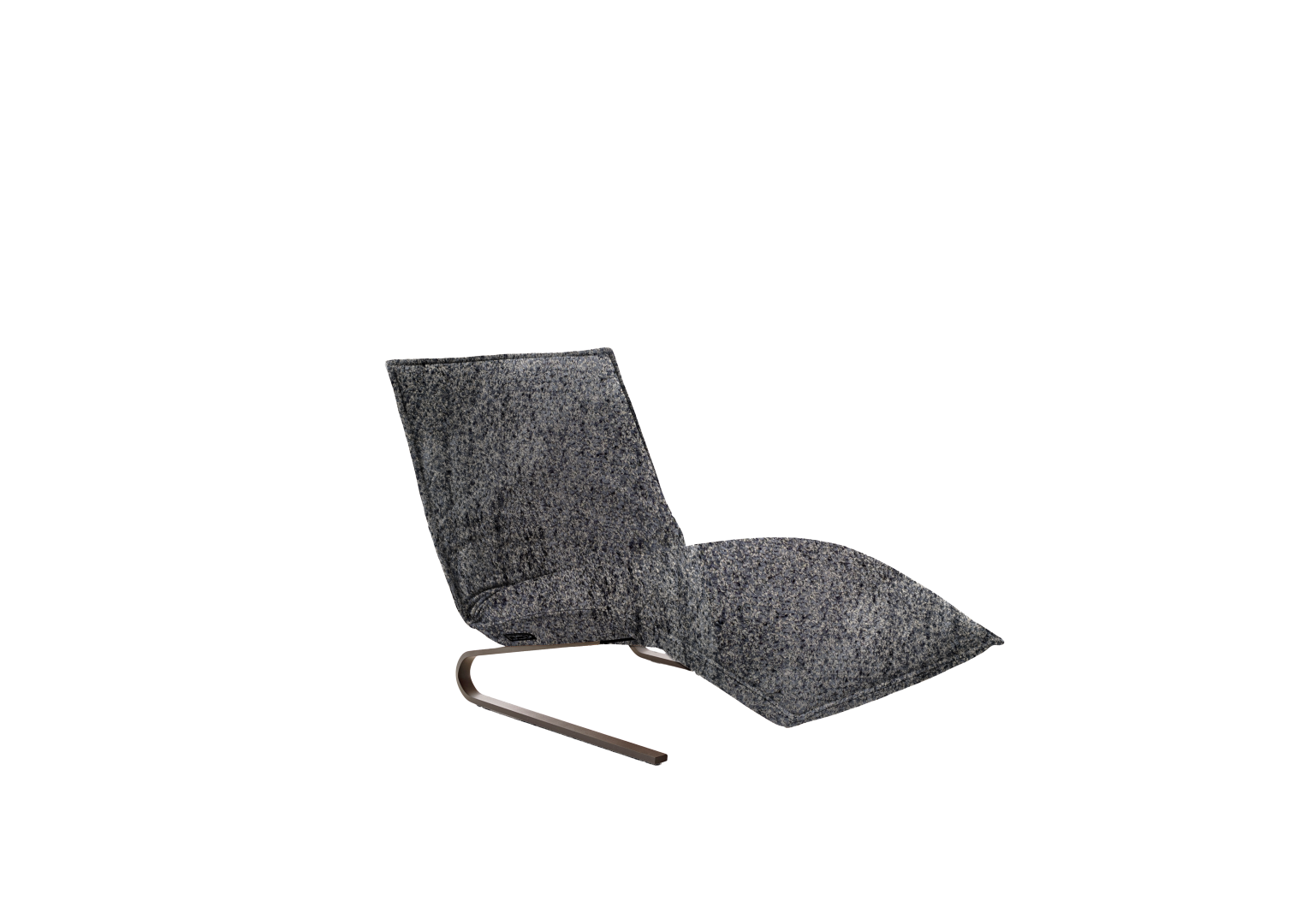 Relaxlieg Jill grau Stoff