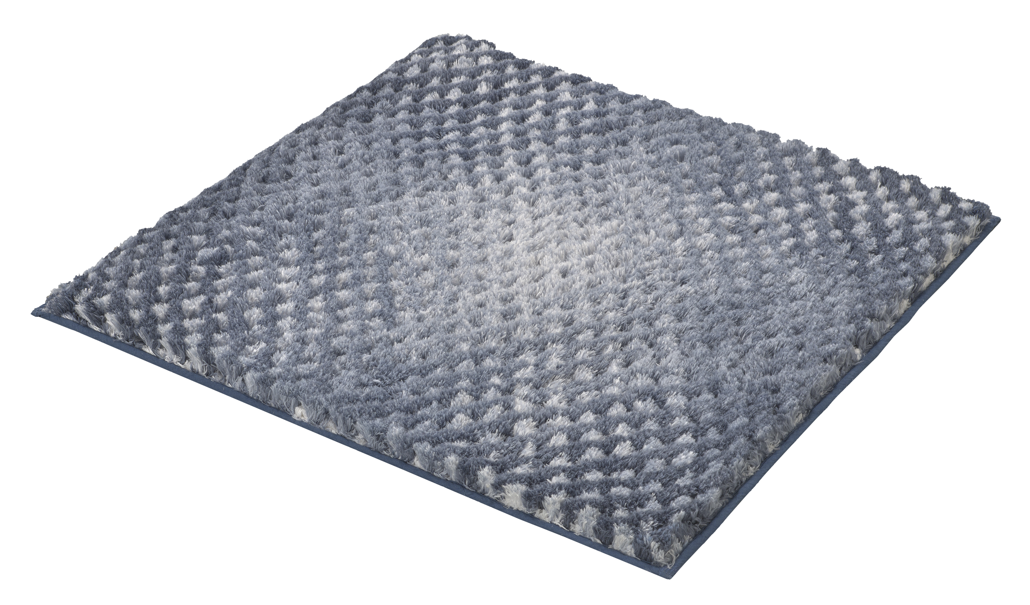 Tappeto da bagno Cory in poliestere antracite
