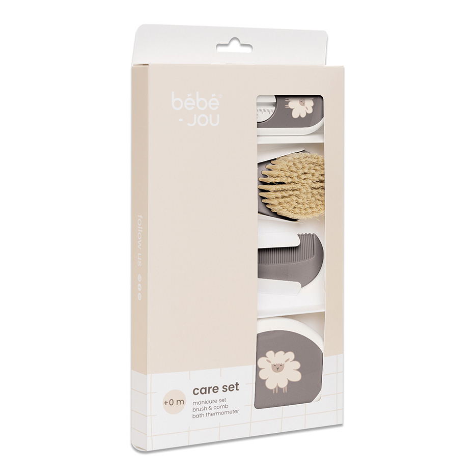 Set regalo Farm Friends in polipropilene marrone