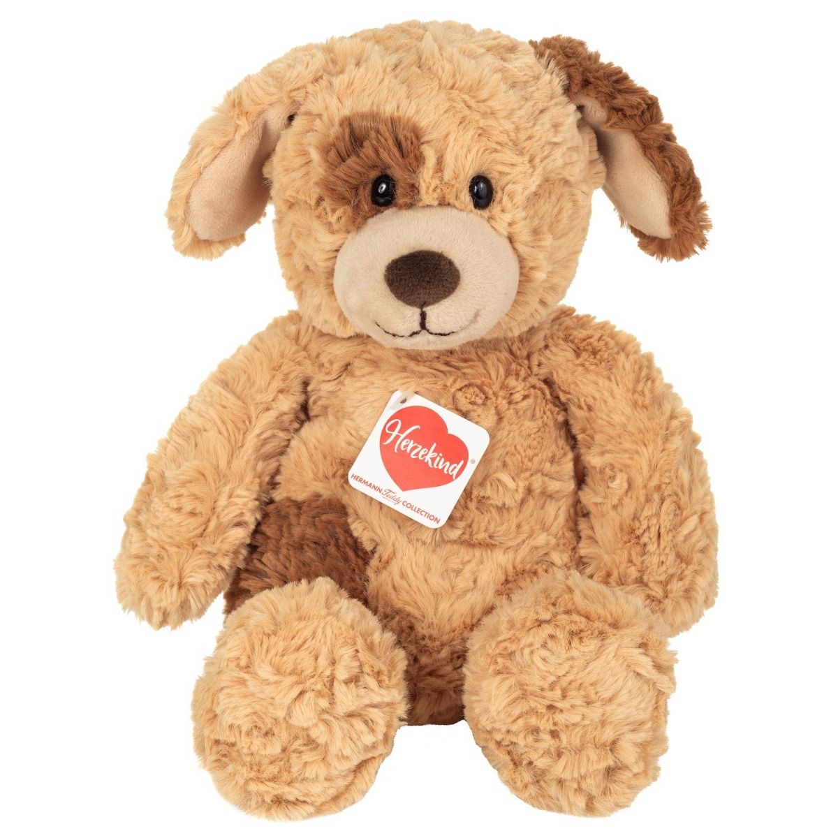 Kuscheltier Schlenkerhund Hermann Teddy Original braun Polyester