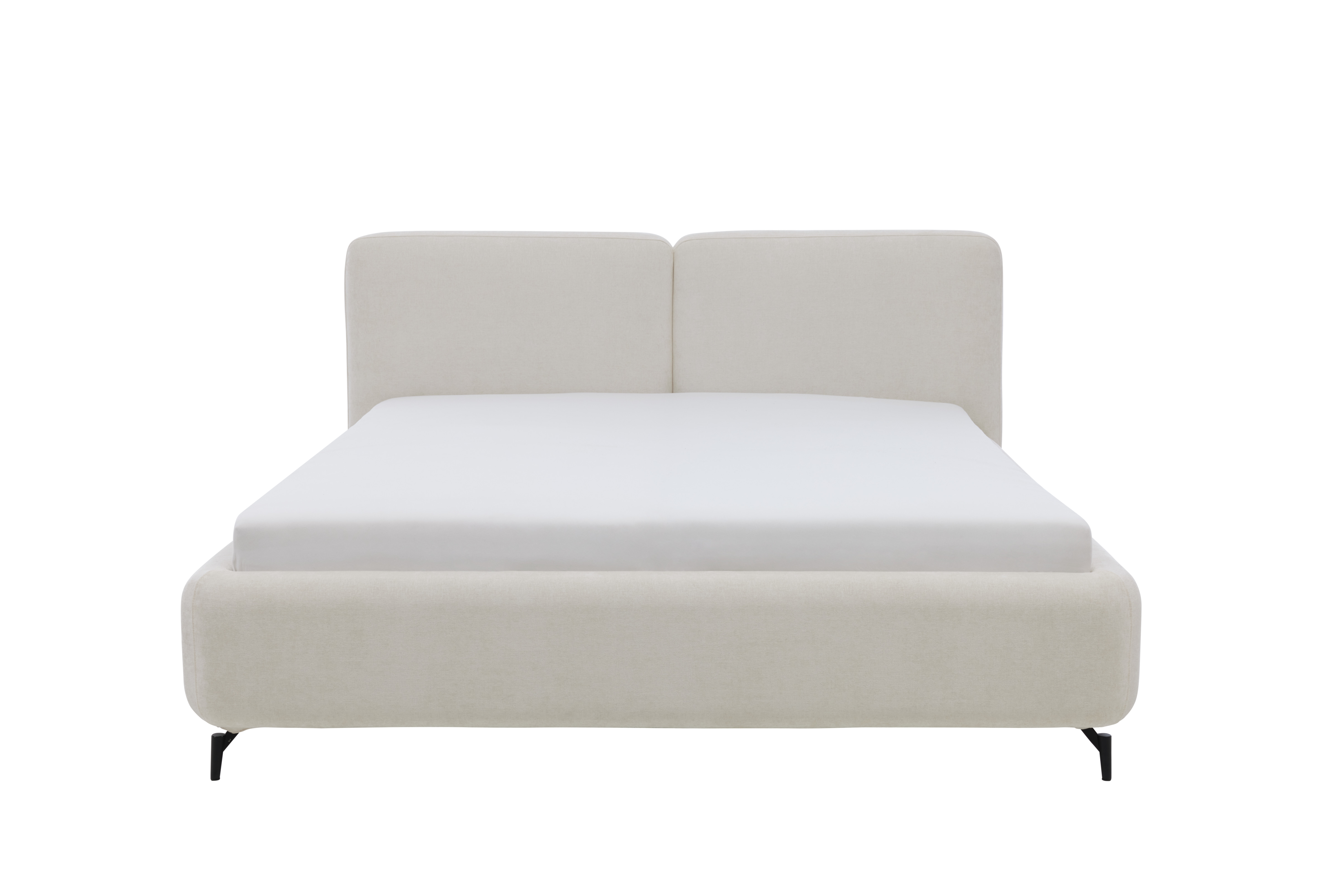 Polsterbett Interliving 1419 ivory Stoff