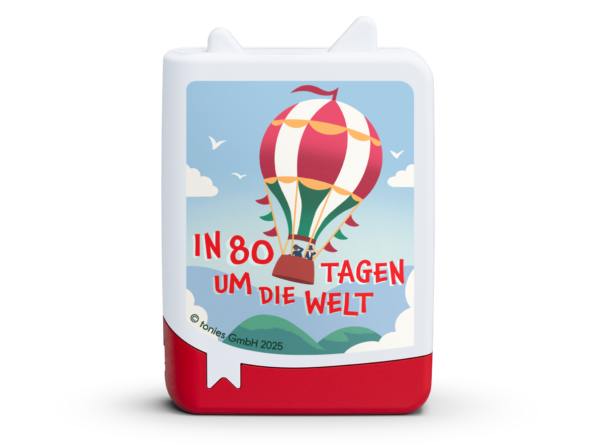 Hörfigur In 80 Tagen um die Welt  Book Tonies mehrfarbig Kunststoff