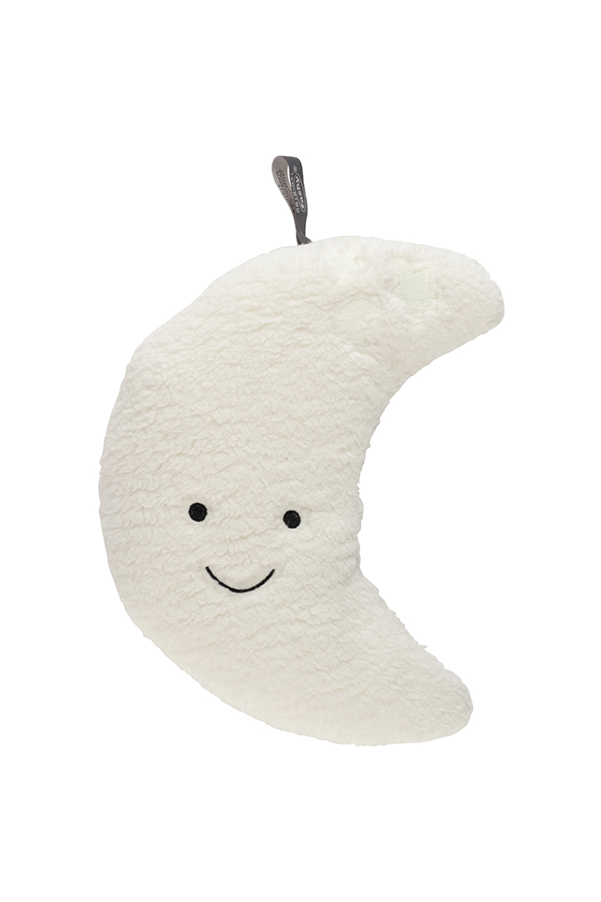 Wärmflasche Mond Fashy weiß Polyester