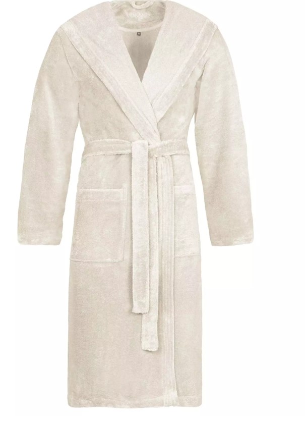 Bademantel LYNN beige Frottee