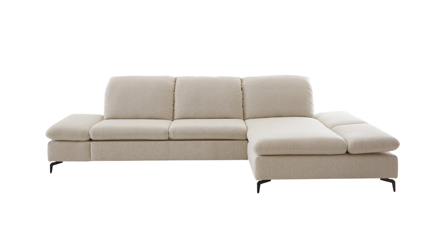 Ecksofa 15281 Select Venus Plus ivory Stoff