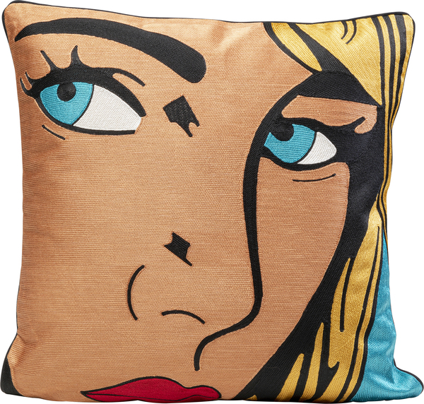 Kissen COMIC beige