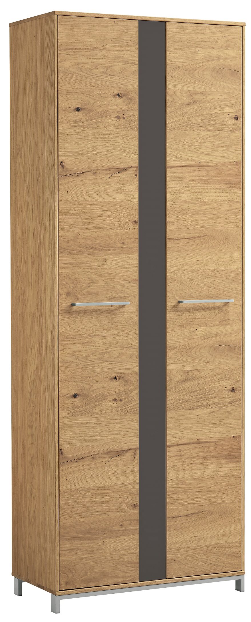 Dielenschrank VEDO Eiche/Balkeneiche-anthrazit
