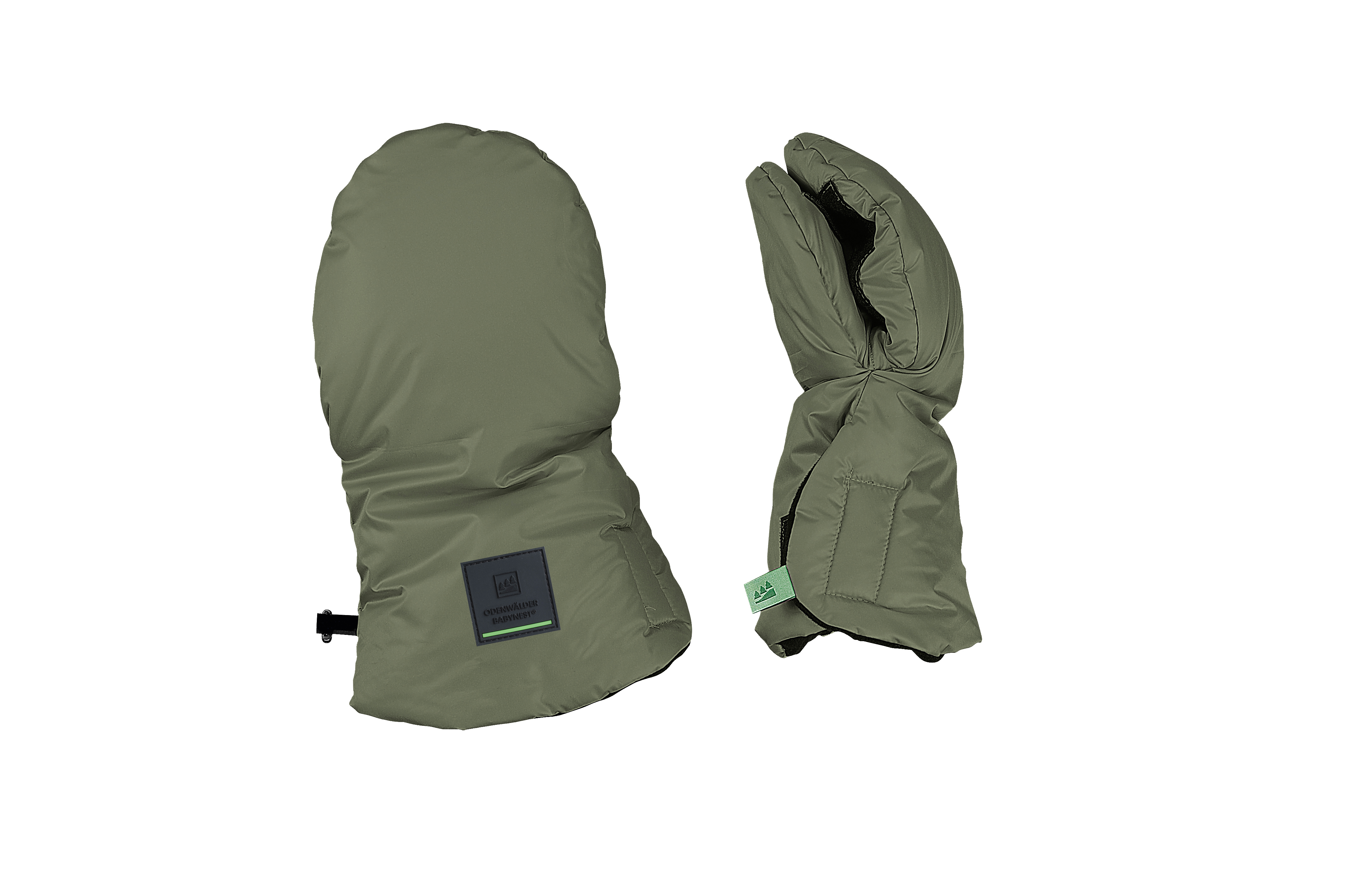 Muffolo steel green Stoff