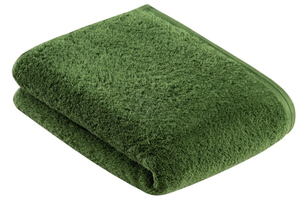 Duschtuch Vegan Life grün Frottee/p>