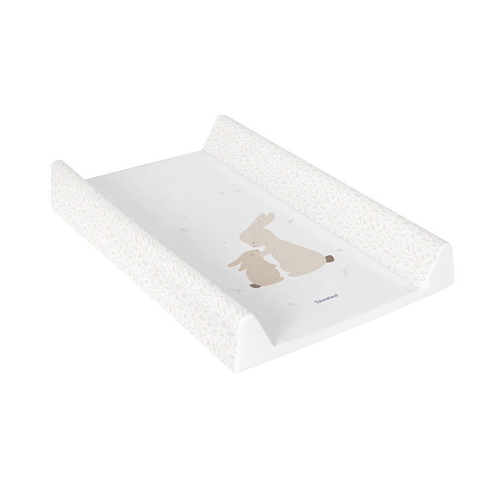 Wickelmulde Hophop Bunny weiß PVC
