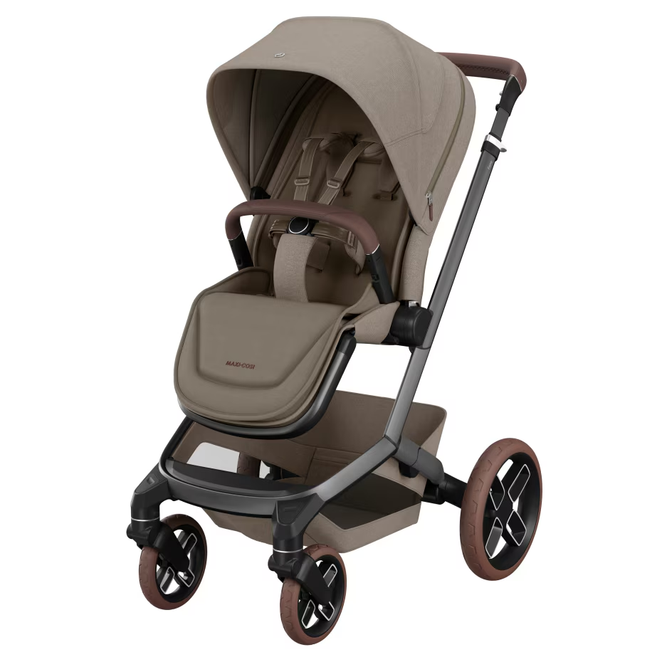 Kinderwagen MC Fame braun Polyester Aluminium Kunststoff
