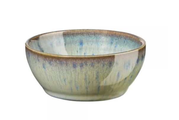 Mini Bowl Poke blau Steinzeug