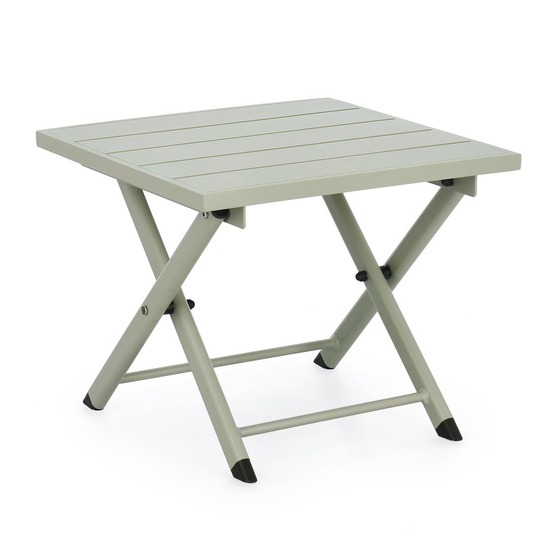 Outdoor Tisch Taylor grün Aluminium