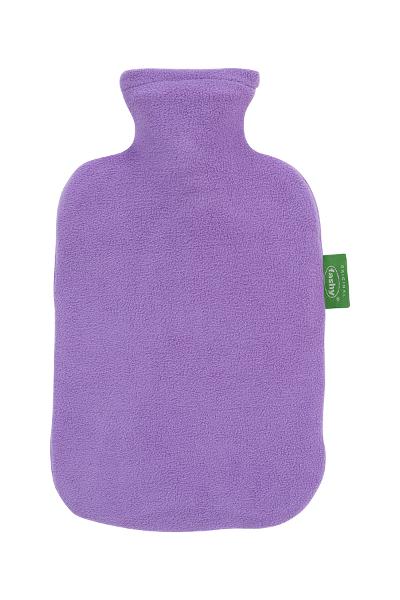 Wärmflasche mit Bezug Fashy lila Polyester
