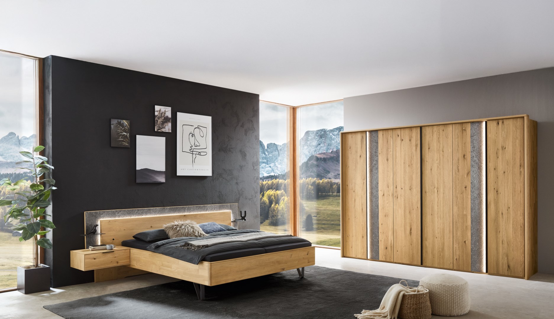 camera da letto WSM 5100   marrone 