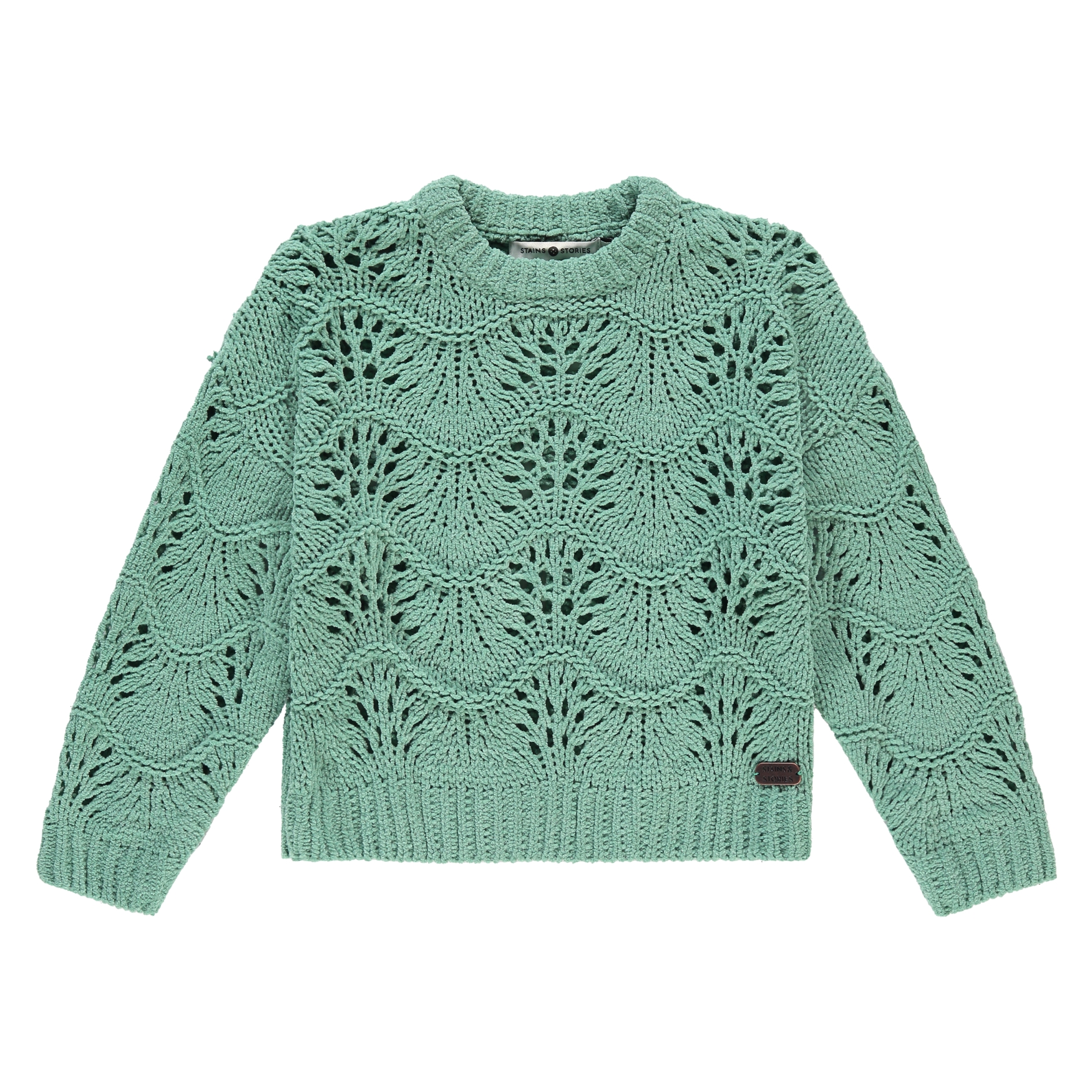 Maglia Girls Stains and Stories in poliestere verde