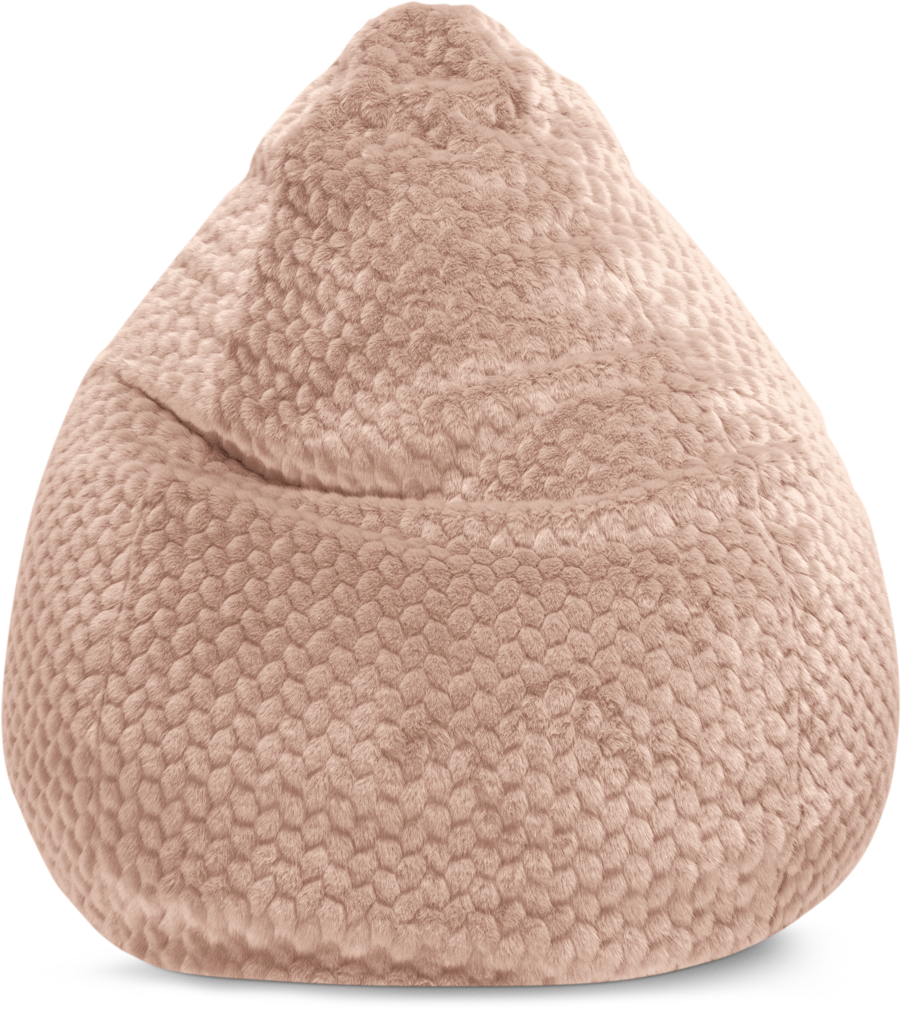 Sitzsack Mink beige Stoff