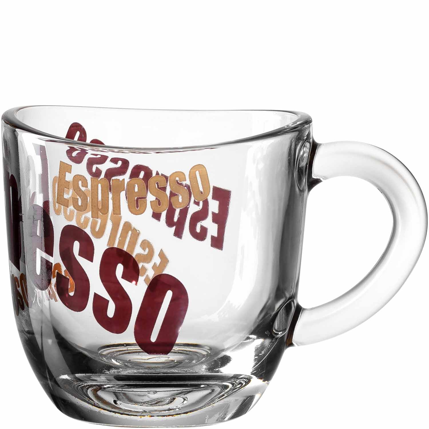 Tazza da caffè espresso NAPOLI multicolore armoniosa