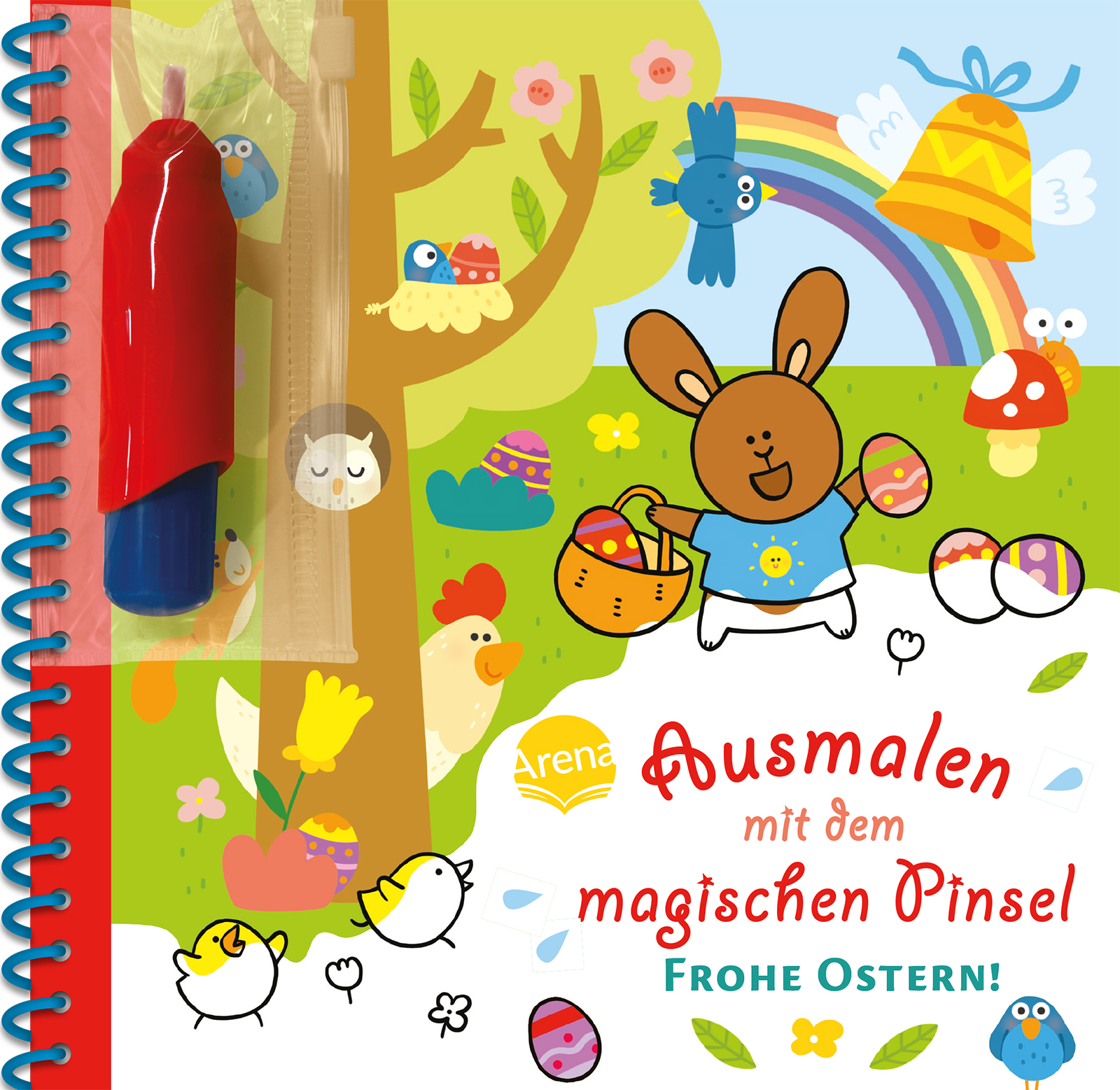 Spielen und Lernen Ostern mehrfarbig Karton