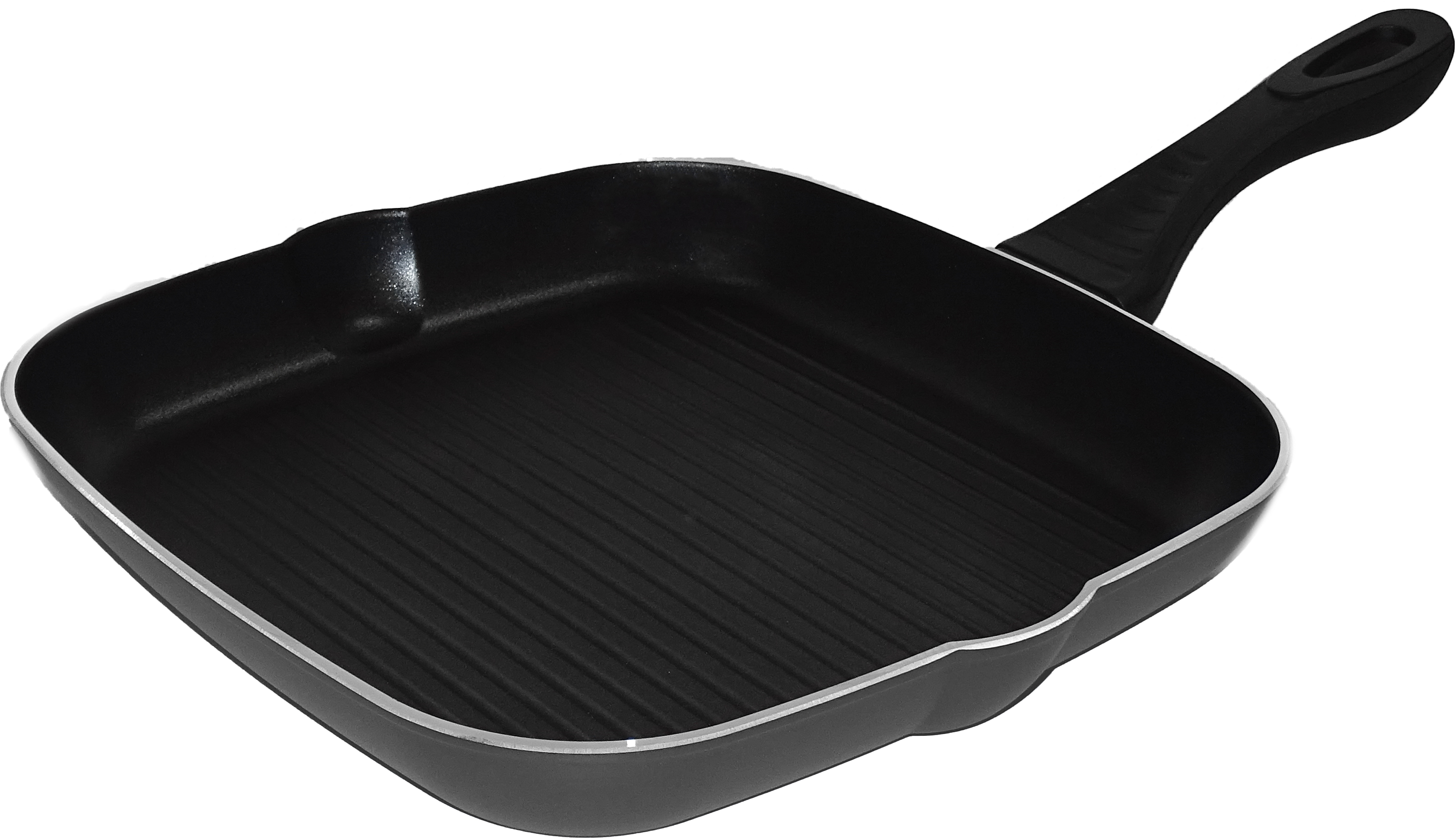 Grillpfanne Ballarini 130 schwarz Metall