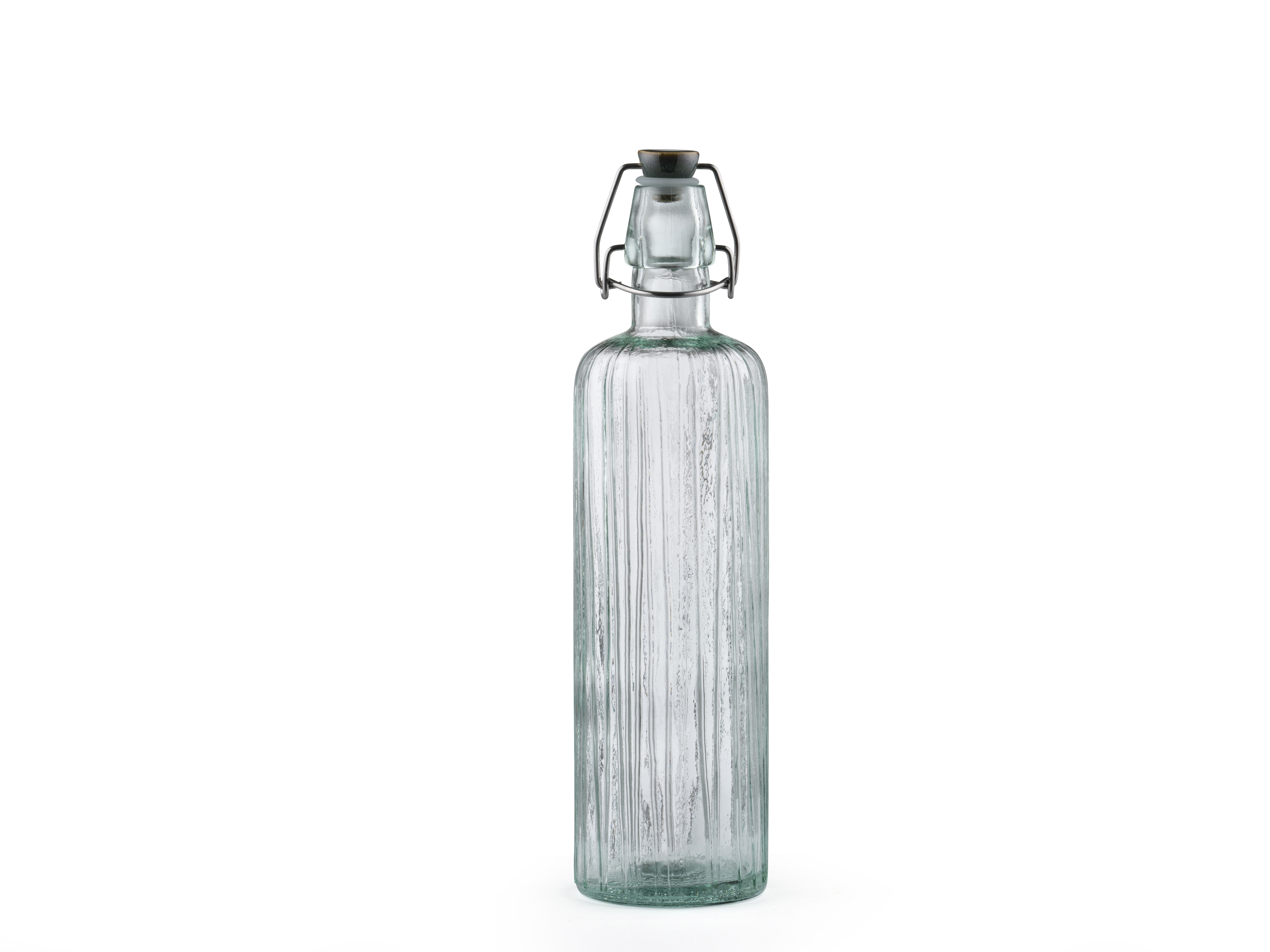 Wasserflasche Kusintha grün Glas