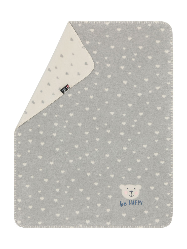 Baby-Schlafdecke Be Happy Mila beige Baumwolle Viskose