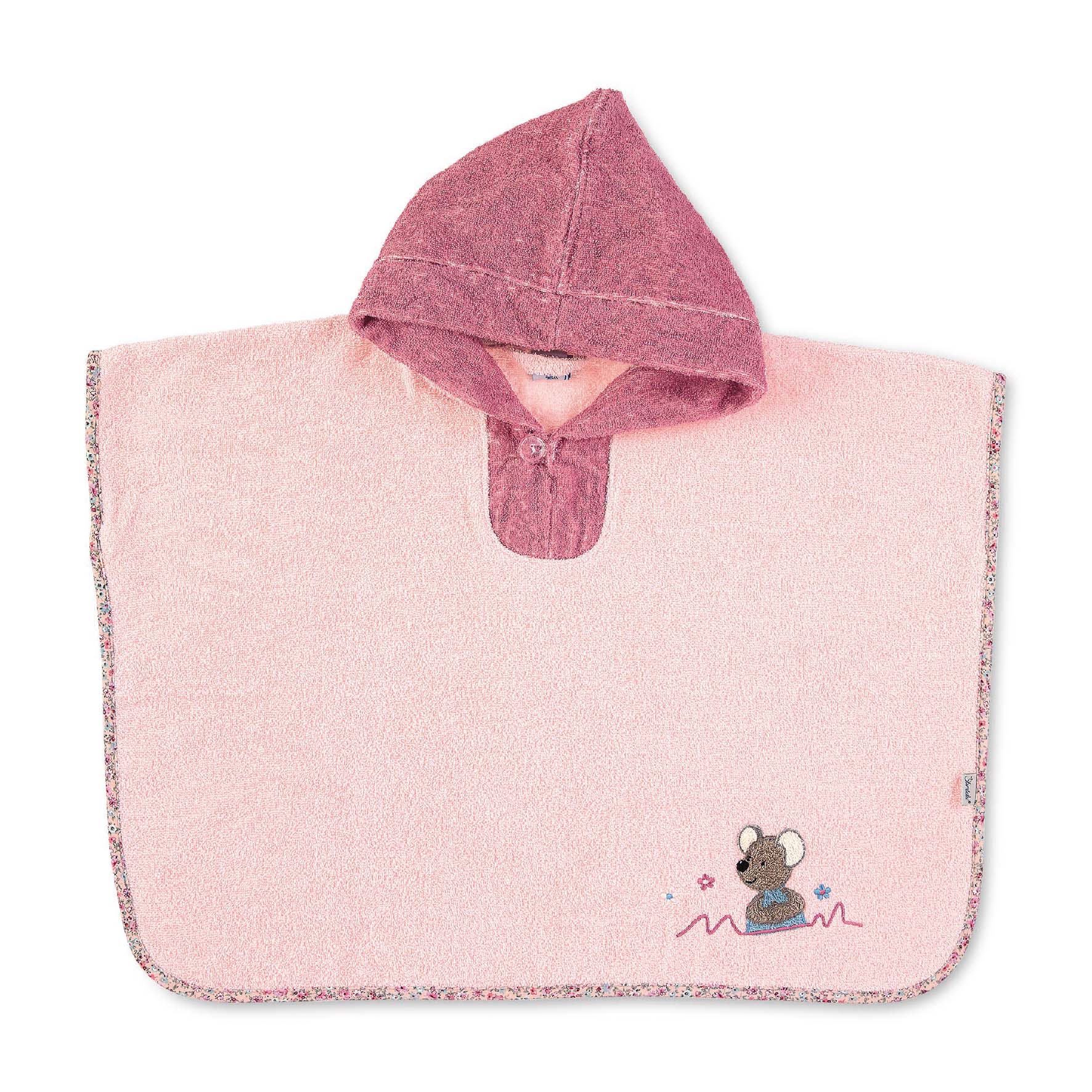 Poncho zartrosa Unisex