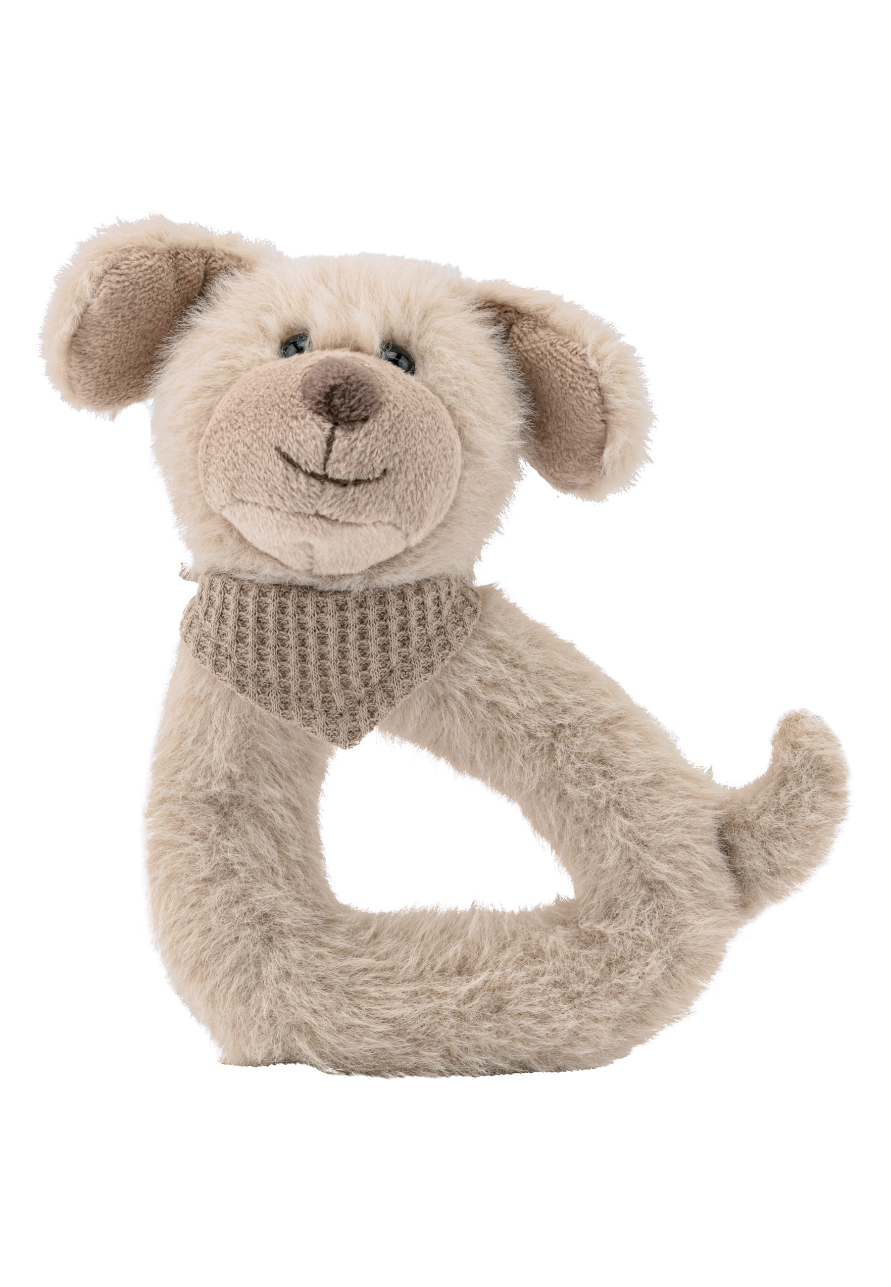 Greifling HUND graubeige Unisex